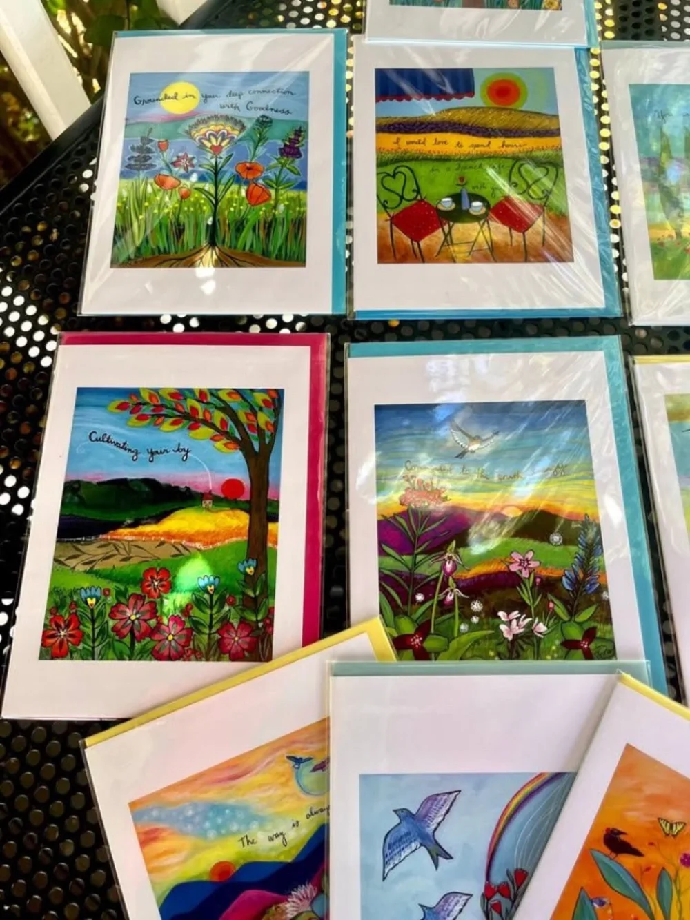 Lori Portka Greeting Card Bundle ~ Set ~10 Individually Wrapped Cards/Envelopes